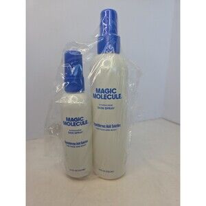 Magic Molecule Antimicrobial Skin Spray Set New Sealed 8oz & 2oz Hypochlorous